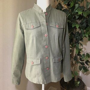 Rafaella Jacket Military utility Style with pockets